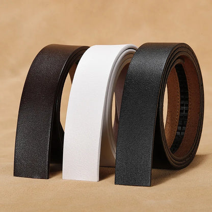 Men's New Style Automatic Buckle Belt Jeans Leather Belt