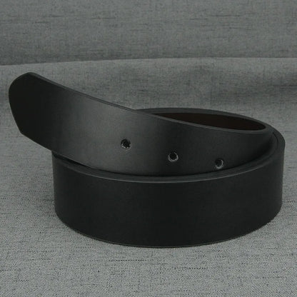 Men's Belt 3.8cm Wide Double Color Belt with Body Black Coffee