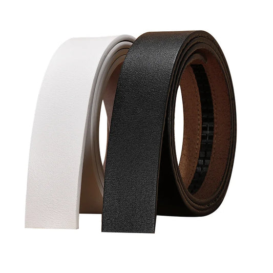 Men's New Style Automatic Buckle Belt Jeans Leather Belt