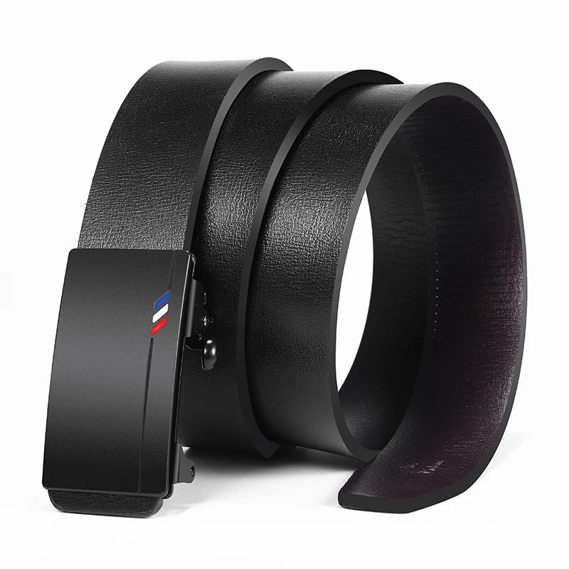 Men's Belt high quality toothless automatic buckle Casual and business fashion Belt