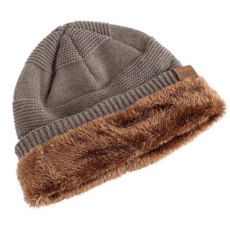 Unisex Slouchy Winter Hats Warm Beanie Cap